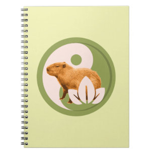 Zen Capybara Yin Yang Notitieboek