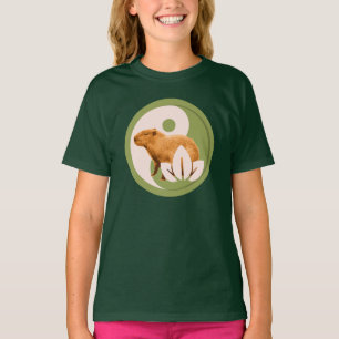 Zen Capybara Yin Yang T-shirt