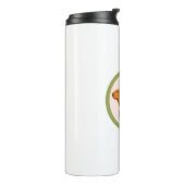 Zen Capybara Yin Yang Thermosbeker (Gedraaid links)