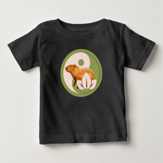 Zen Capybara Yin Yang Vreedzame Natuur (Voorkant)