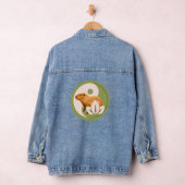 Zen Capybara Yin Yang Vreedzame Natuur Denim Jacket (Hangar)