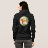 Zen Capybara Yin Yang Vreedzame Natuur Hoodie (Achterkant volledig)