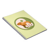 Zen Capybara Yin Yang Vreedzame Natuur Notitieboek (Rechterzijde)