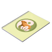 Zen Capybara Yin Yang Vreedzame Natuur Notitieboek (Linkerzijde)