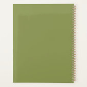 Zen Capybara Yin Yang Vreedzame Natuur Planner (Achterkant)