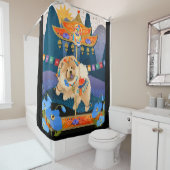 ZEN CARNIVAL Chow - douchegordijn (In situ)