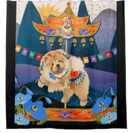 ZEN CARNIVAL Chow - douchegordijn