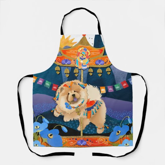 ZEN CARNIVAL Chow grooming / chef-schort Schort (Voorkant)