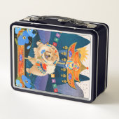 ZEN CARNIVAL Chow Metal Lunchbox kiest kleur (Achterkant)