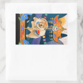 ZEN CARNIVAL Chow RECTANGLE Sticker (Tas)
