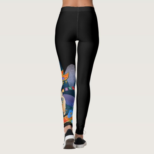 ZEN CAROUSEL LEGGINGS (Achterkant)
