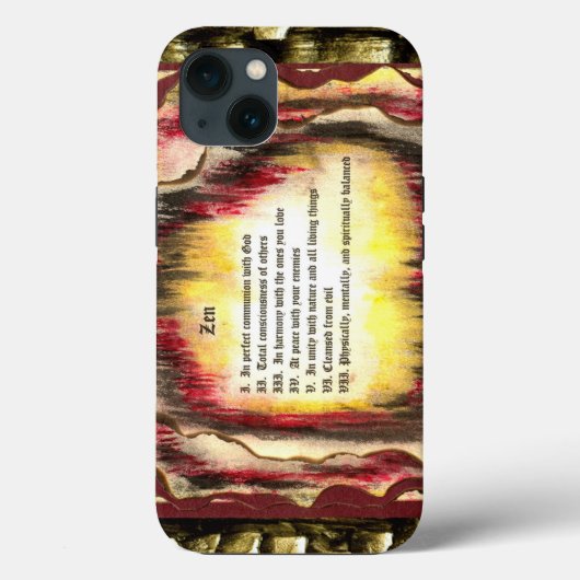 Zen Case-Mate iPhone Case (Achterkant)