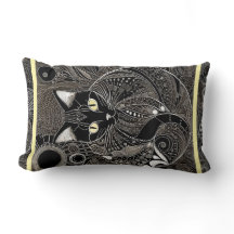 Zen Cat Companion, Nieuwe Maan Gele Streep