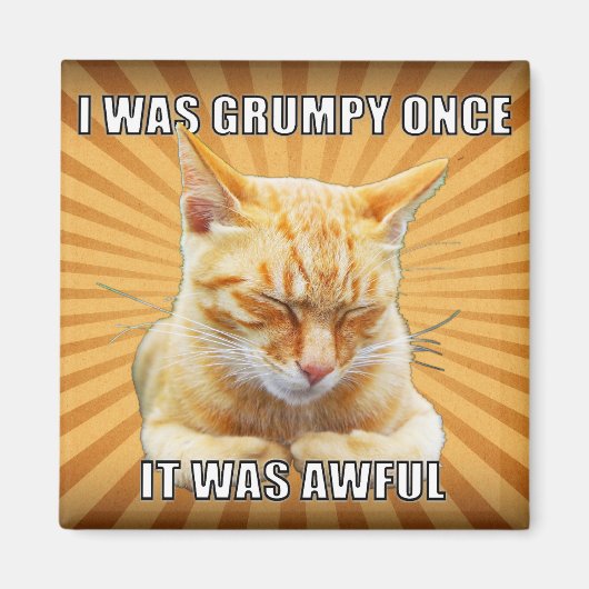 Zen Cat Magneet (Voorkant)