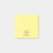 Zen Cat Magnetic Notepad Post-it® Notes (Voorkant)