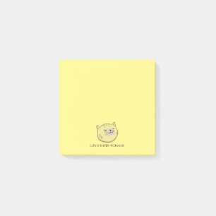 Zen Cat Magnetic Notepad Post-it® Notes