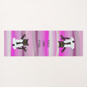 Zen cat-yoga meditatie pilates mediatate yogamat (Achterkant (horizontaal))