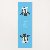 Zen cat-yoga meditatie pilates mediatate yogamat (Voorkant)