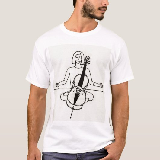 Zen Cellist shirt (Voorkant)