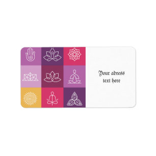 zen,chakra,yoga,peace,ohm,tranquilty,lotus,meditat etiket