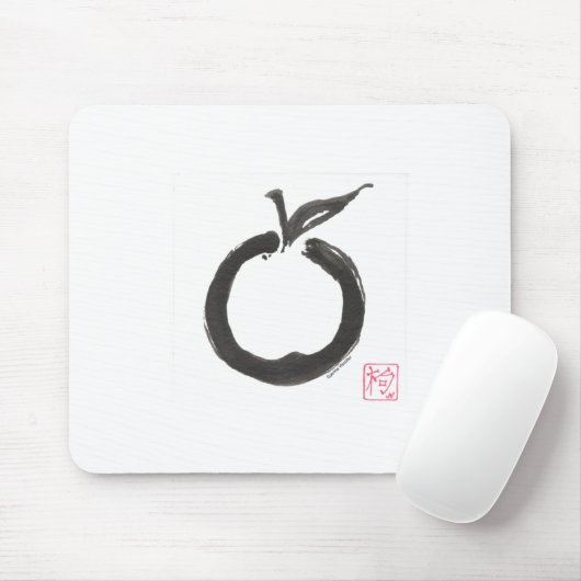 Zen Circle Apple Muismat (Met muis)