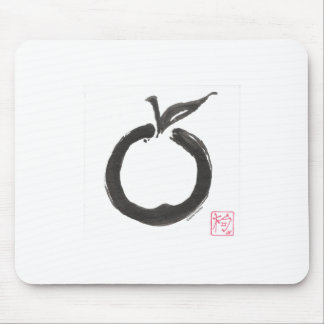 Zen Circle Apple Muismat