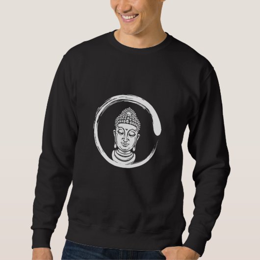 Zen Circle Buddha Trui (Voorkant)