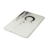 Zen Circle Enso Koi Brush Painting Art Badmat (Gekanteld)