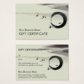 Zen Circle Enso Koi Brush Painting Art Visitekaartjes (Voorkant /achterkant)