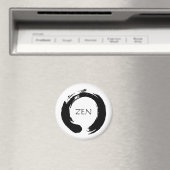 Zen Circle Fridge Magnet (Insitu (Vaatwasser))