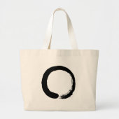 Zen Circle Grote Tote Bag (Voorkant)