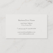 Zen Circle Meditation Visitekaartje (Achterkant)