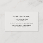 Zen Circle Meditation Visitekaartje (Achterkant)