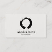 Zen Circle Meditation Visitekaartje (Voorkant)