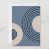 Zen circle minimalist feestdagenkaart (Voorkant)