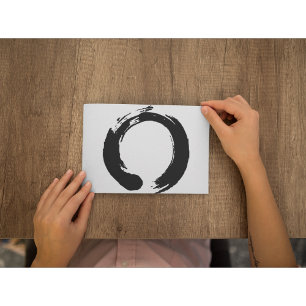 Zen Circle Post-Kaart Briefkaart