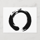 Zen Circle Post-Kaart Briefkaart (Voorkant)