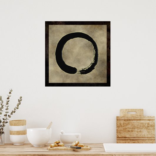 ZEN CIRCLE POSTER (Keuken)