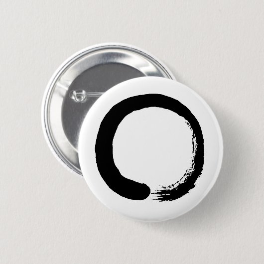 Zen Circle Ronde Button 5,7 Cm (Voorkant /achterkant)