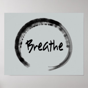 Zen Circle - Zen Art Prints - Yoga Posters