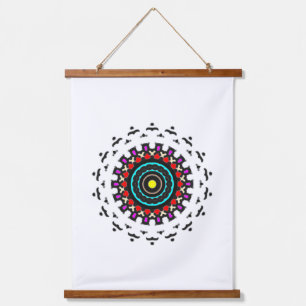 Zen Cirkel Mandala Hangend Wandkleed