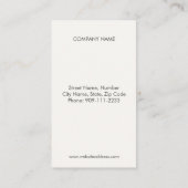 Zen-cirkels 10-klasse-passerkaart klantenkaartje (Achterkant)