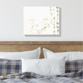 Zen Classics - Gibon Sengai - Gans & Heron Canvas Afdruk (Insitu (Slaapkamer))