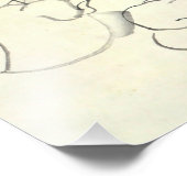 Zen Classics - Gibon Sengai - Gans & Heron Foto Afdruk (Hoek)