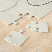 Zen Classics - Gibon Sengai - Gans & Heron Legpuzzel (Zijkant)
