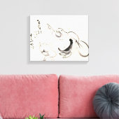 Zen Classics - Gibon Sengai - Hotelbeschrijving Canvas Afdruk (Insitu (Woonkamer))