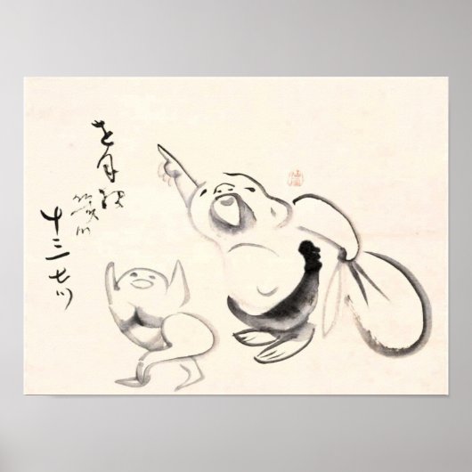 Zen Classics - Gibon Sengai - Hotelbeschrijving Poster (Voorkant)