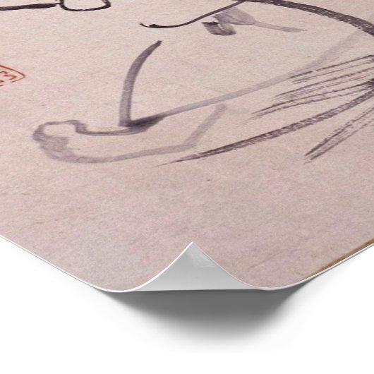 Zen Classics - Gibon Sengai - Kanzan en Jittoku Poster (Hoek)