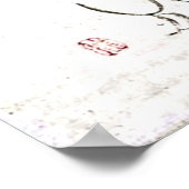 Zen Classics - Gibon Sengai - Man en een hond Poster (Hoek)