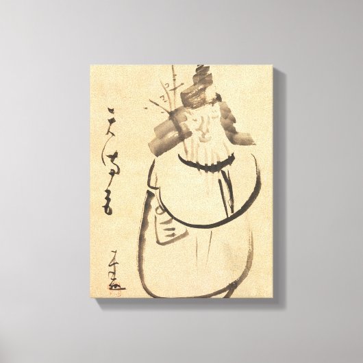 Zen Classics - Gibon Sengai - Tenmangu Canvas Afdruk (Voorkant)